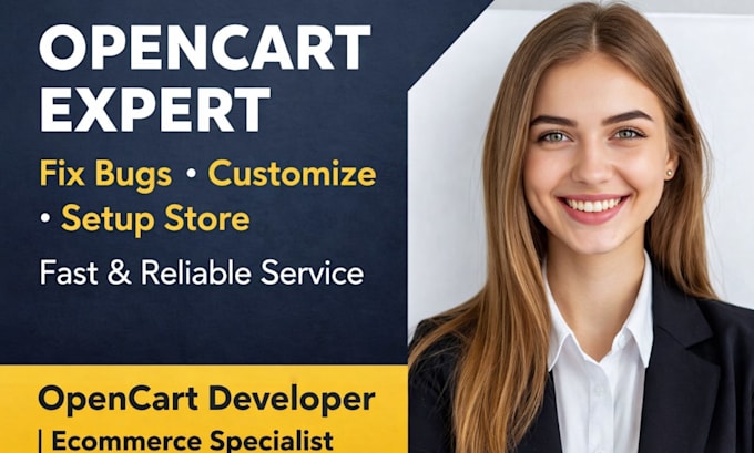 develop customize fix bugs and optimize your opencart ecommerce store