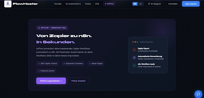 build a professional german saas landing page with nextjs
