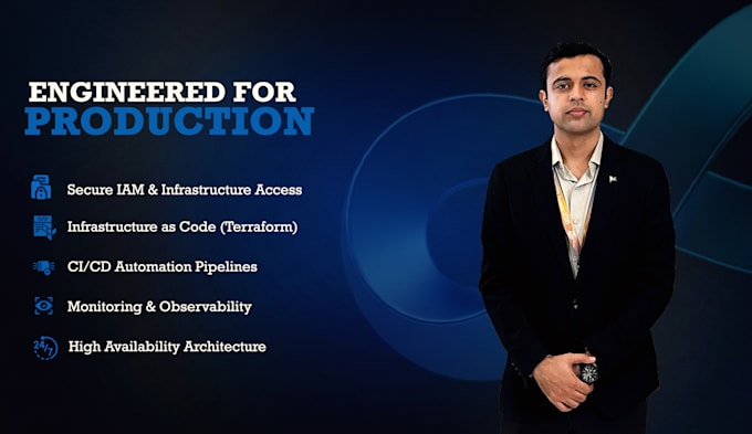 be your certified devops engineer for AWS infrastructure and ci cd