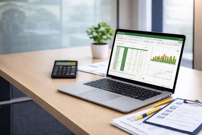 create professional excel spreadsheet, budget tracker and dashboard