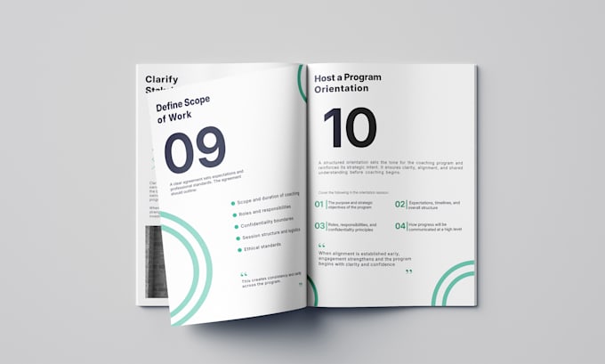 design a professional ebook ,guide, or booklet