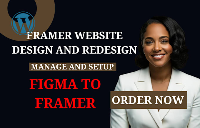 redesign revamp framer website fix domain issue blog website migrate wordpress