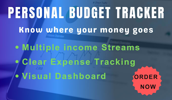 create a budget and expense tracker for you