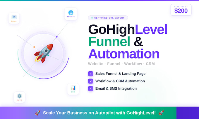 set up gohighlevel email automation