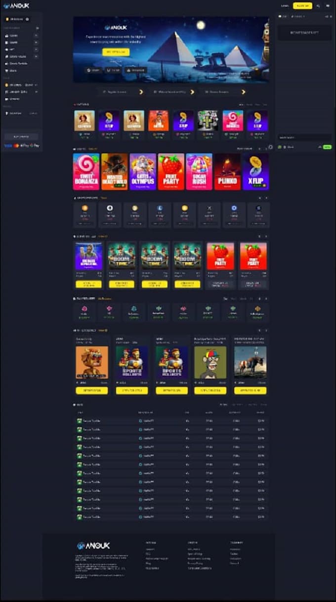 code a high speed multiplier gaming site with digital currency support