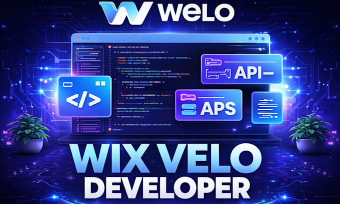 develop custom wix velo code, wix database, dynamic pages and API integration