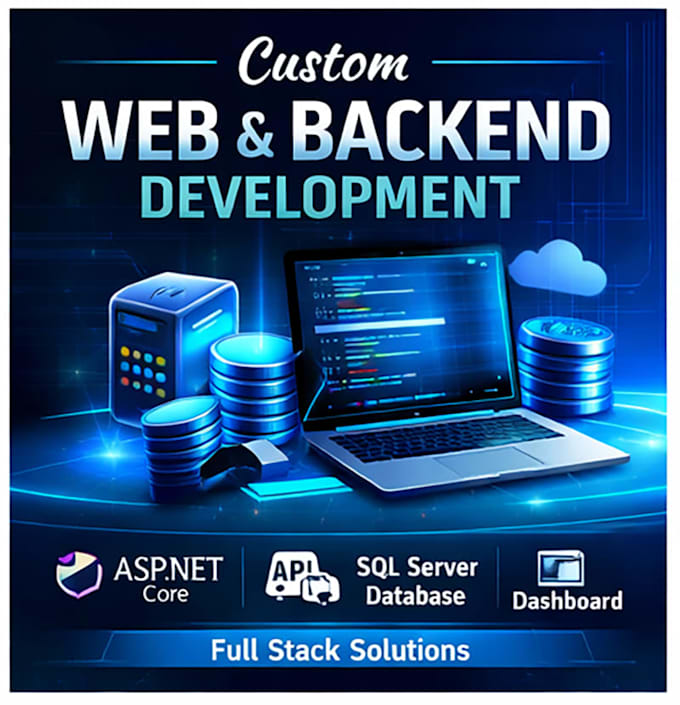 do custom website and backend application development