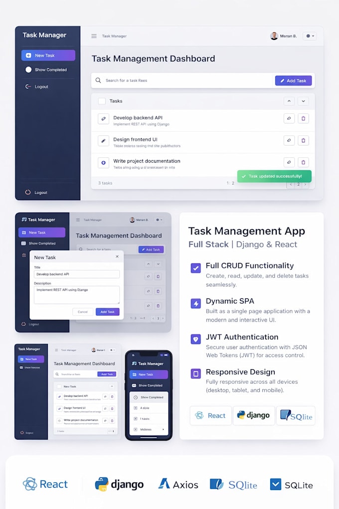 build a modern react website or landing page fast