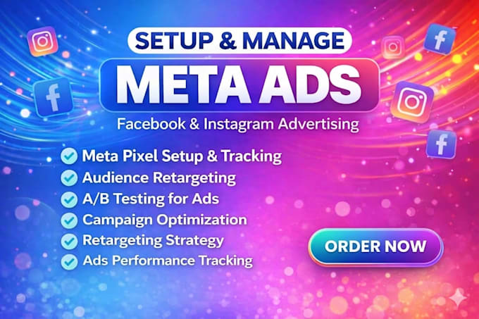 setup facebook ads,meta ads advertising marketing campaign