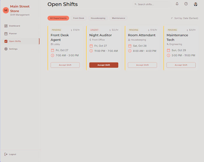 create a responsive web app