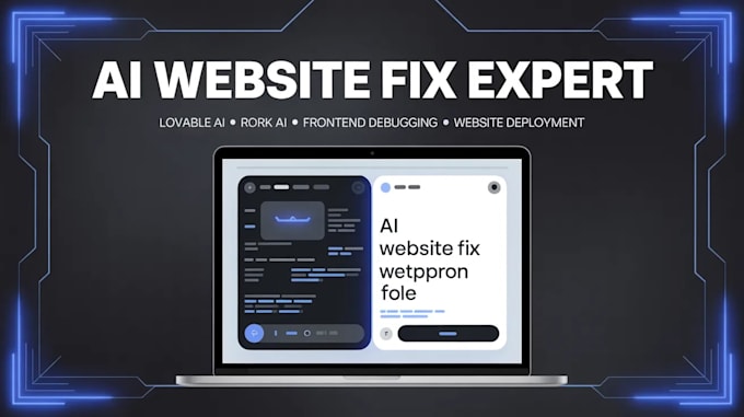 fix lovable ai, rork ai frontend bugs, deployment and performance issues