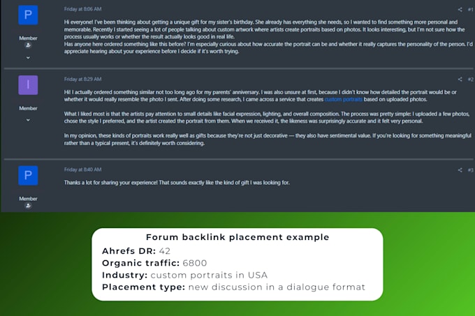 build safe backlinks on top US and eu forums