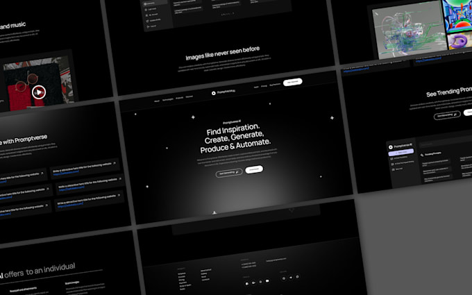 do clean professional web landing page UI UX design figma