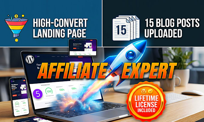 build a high converting divi 5 wordpress landing page and upload affiliate posts