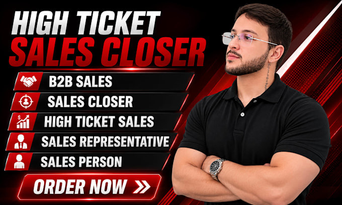 be your sales closer sales rep lead generation b2b sales representative