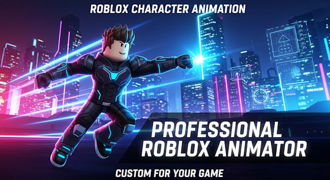 animate roblox characters for your roblox game