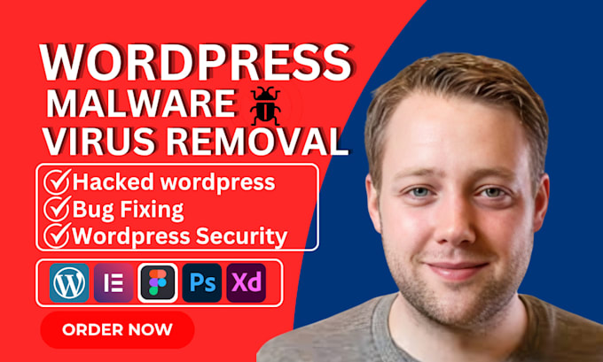 provide emergency wordpress malware removal and fix hacked website security