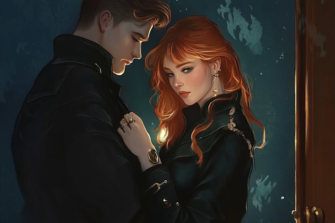 draw a personalized couple cartoon avatar