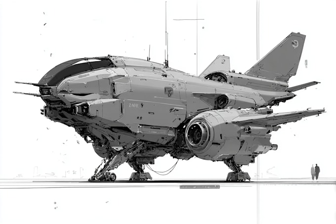 sci fi and spaceship design