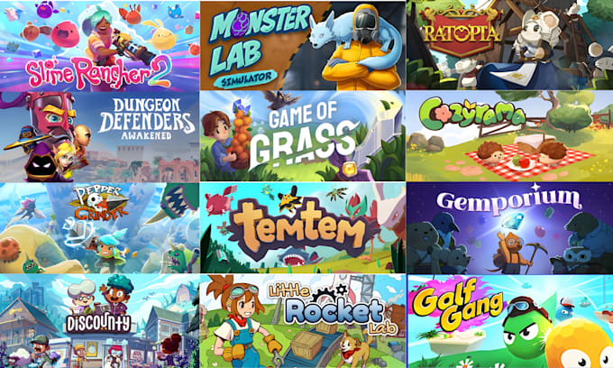 Steam Store Header Do steam capsule design steam store page game art assets concept art ...