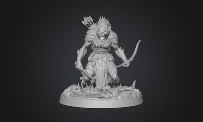 create custom tabletop gaming miniatures for dnd and rpgs