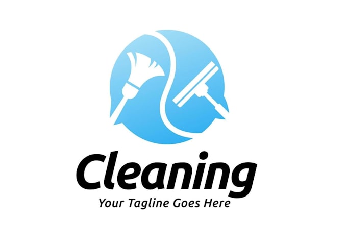 design a unique house cleaning or maid service logo