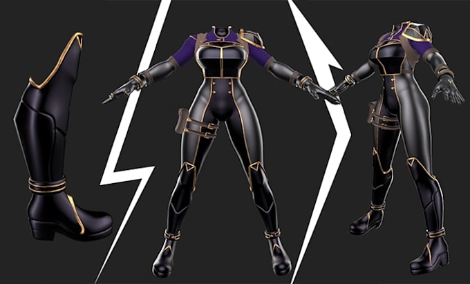 make high quality game ready outfits and accessories for your character