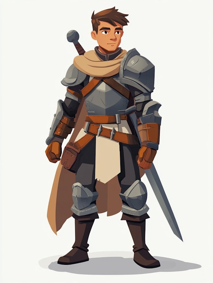 draw your rpg game character design