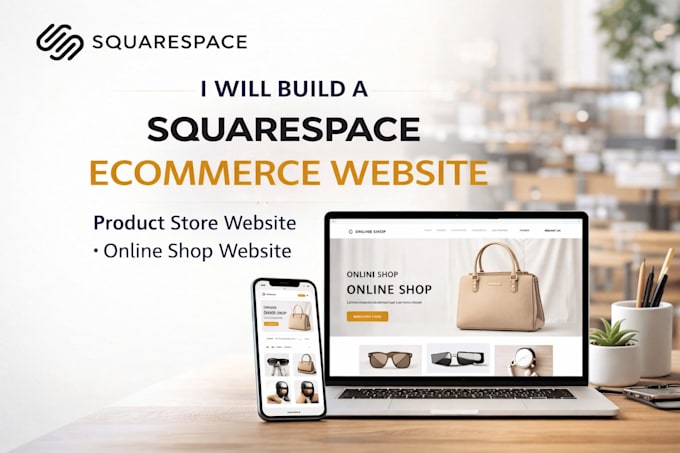 design squarespace ecommerce website product store website online shop website