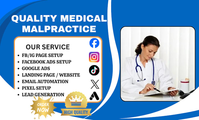 generate medical malpractice leads healthcare attorney leads hospital negligence