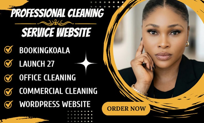 build house office cleaning service website, hvac booking koala website launch2