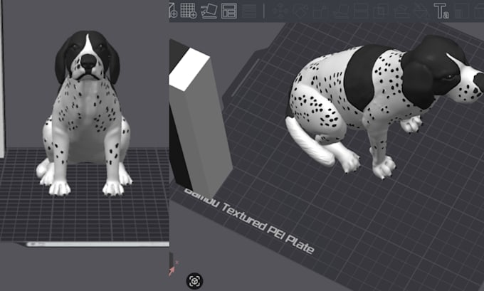 color 3d model stl to 3mf split slice in bambu lab   multicolor ams for printing