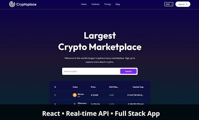 develop your full stack web application