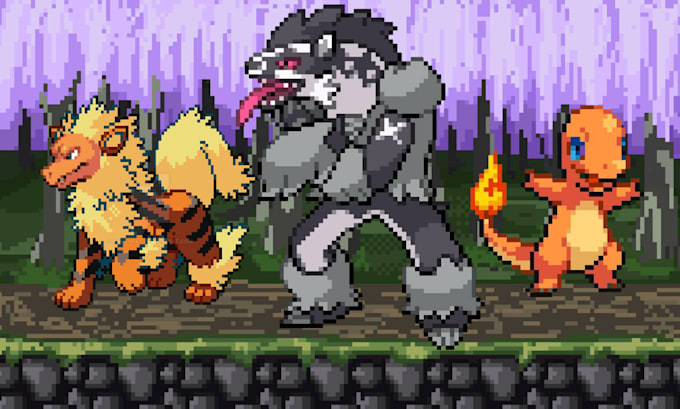 create pixel art character sprite sheet and animation for your indie game