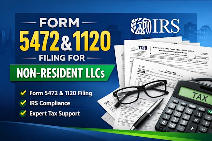 professionally file form 5472 and form 1120