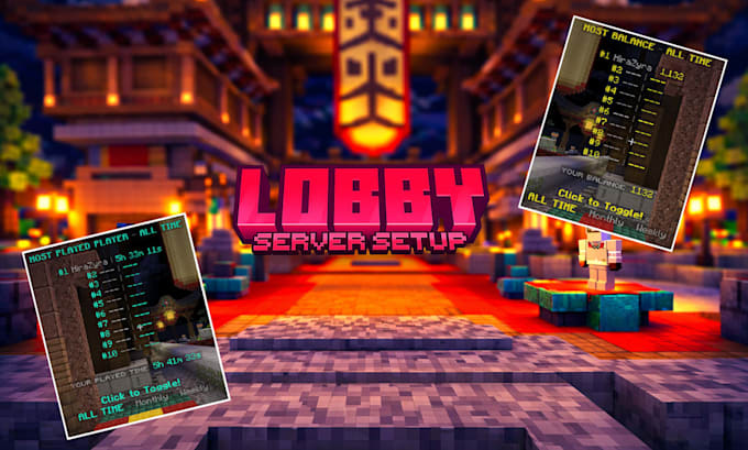 create and setup a custom minecraft server