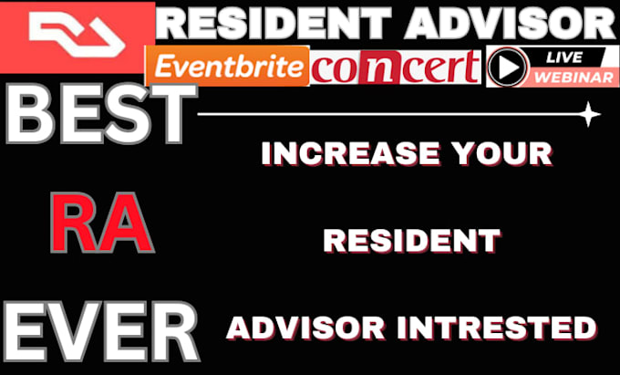 promote resident advisor event, ra interested audience to increase attendees
