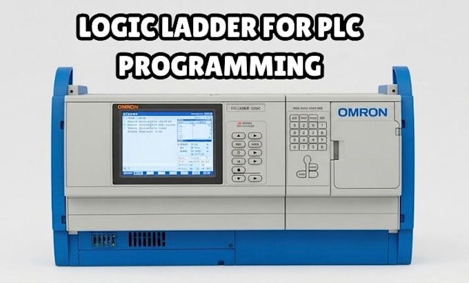 do ladder logic and omron for any plc programming and hmi design
