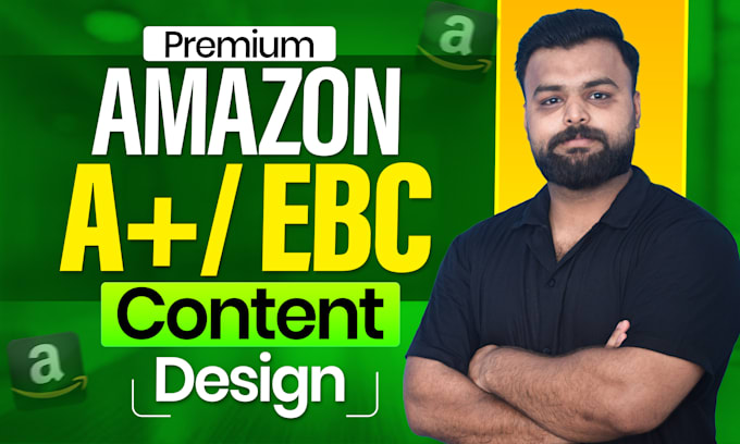 design premium amazon a plus or ebc content for your brand