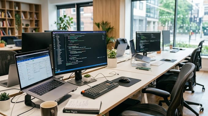 be your front end web developer