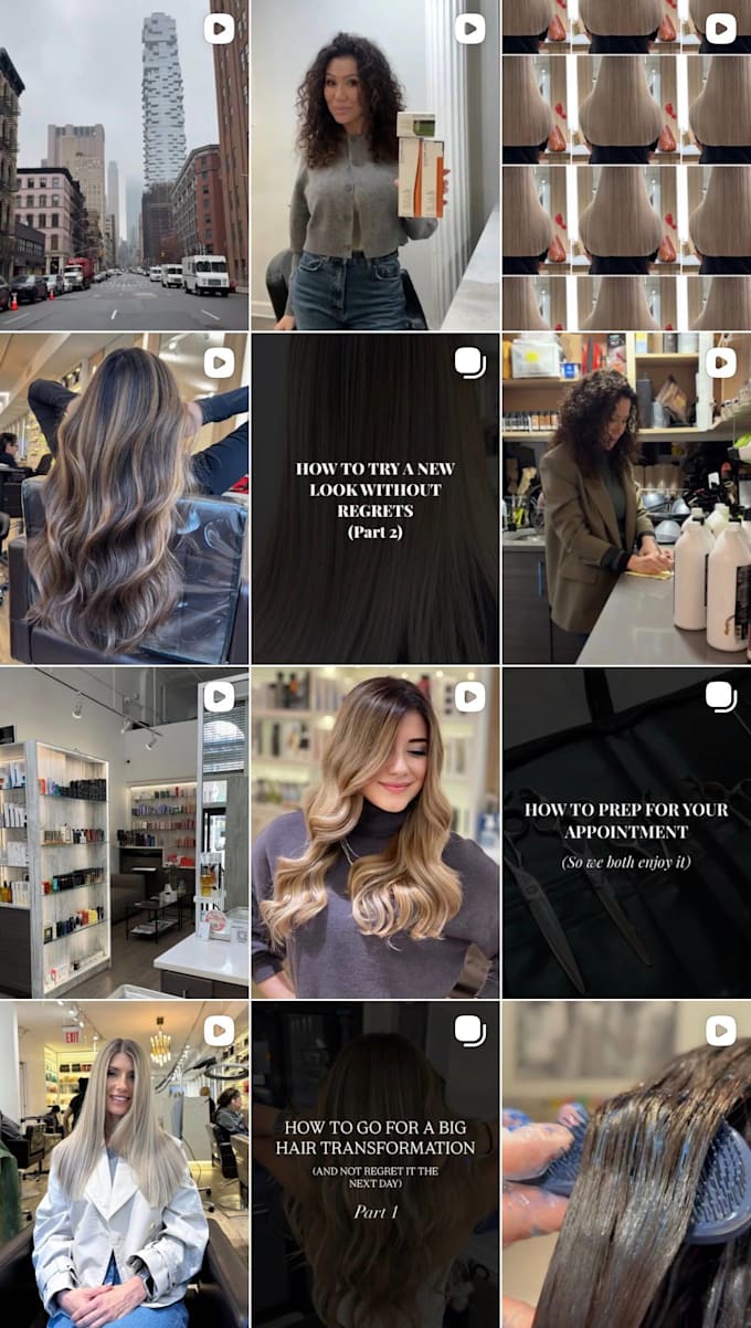 create instagram content for your NYC business
