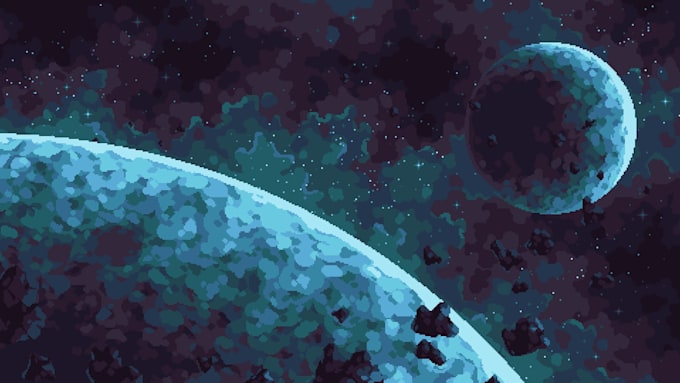 create pixelart backgrounds and parallax scenes