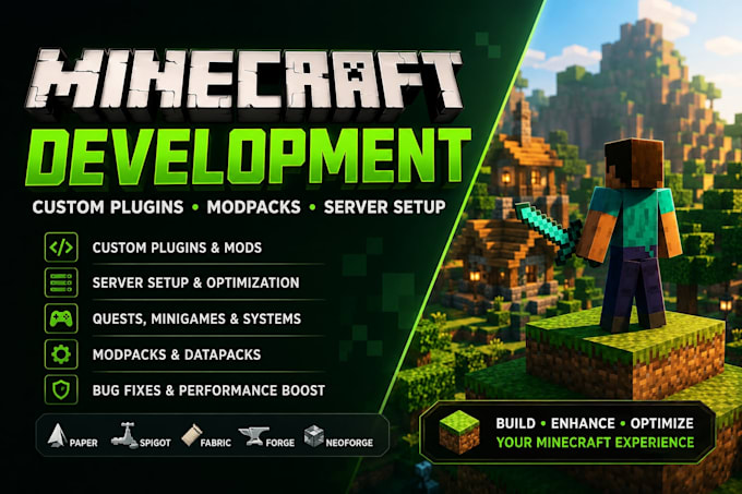build, fix, optimize custom minecraft modpack convert forge to fabric cobblemon