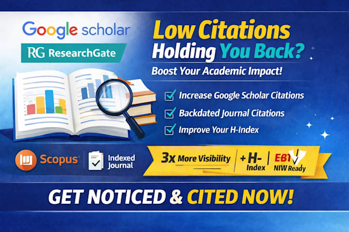 increase google scholar citations backdated citation on researchgate and journal