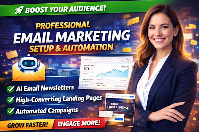 setup mailchimp convertkit mailerlite flodesk getresponse email marketing flows