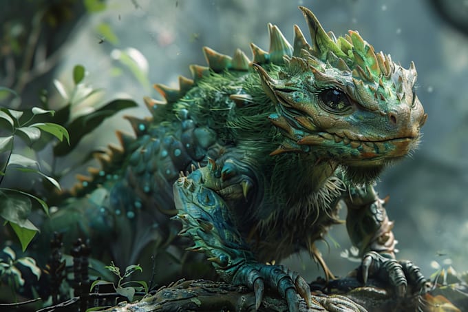 Create fantasy concept art, creatures and characters design by Dariapur ...
