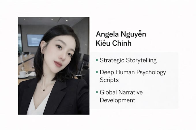 write deep strategic stories and scripts