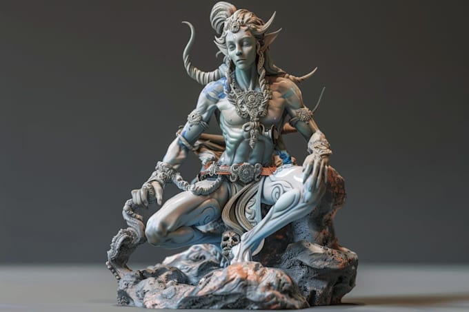 print and paint your 3d statue action figurines tabletop