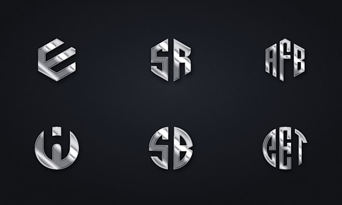 design a modern minimalist monogram logo for your brand