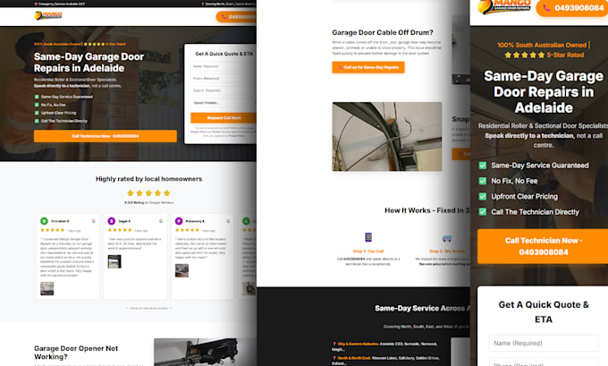 design a high converting landing page